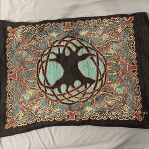 Tree of Life Tapestry Pillow Cover